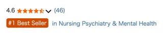Amazon #1 Best Seller in Nursing Psychiatry and Mental Health